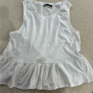 White Zara Top